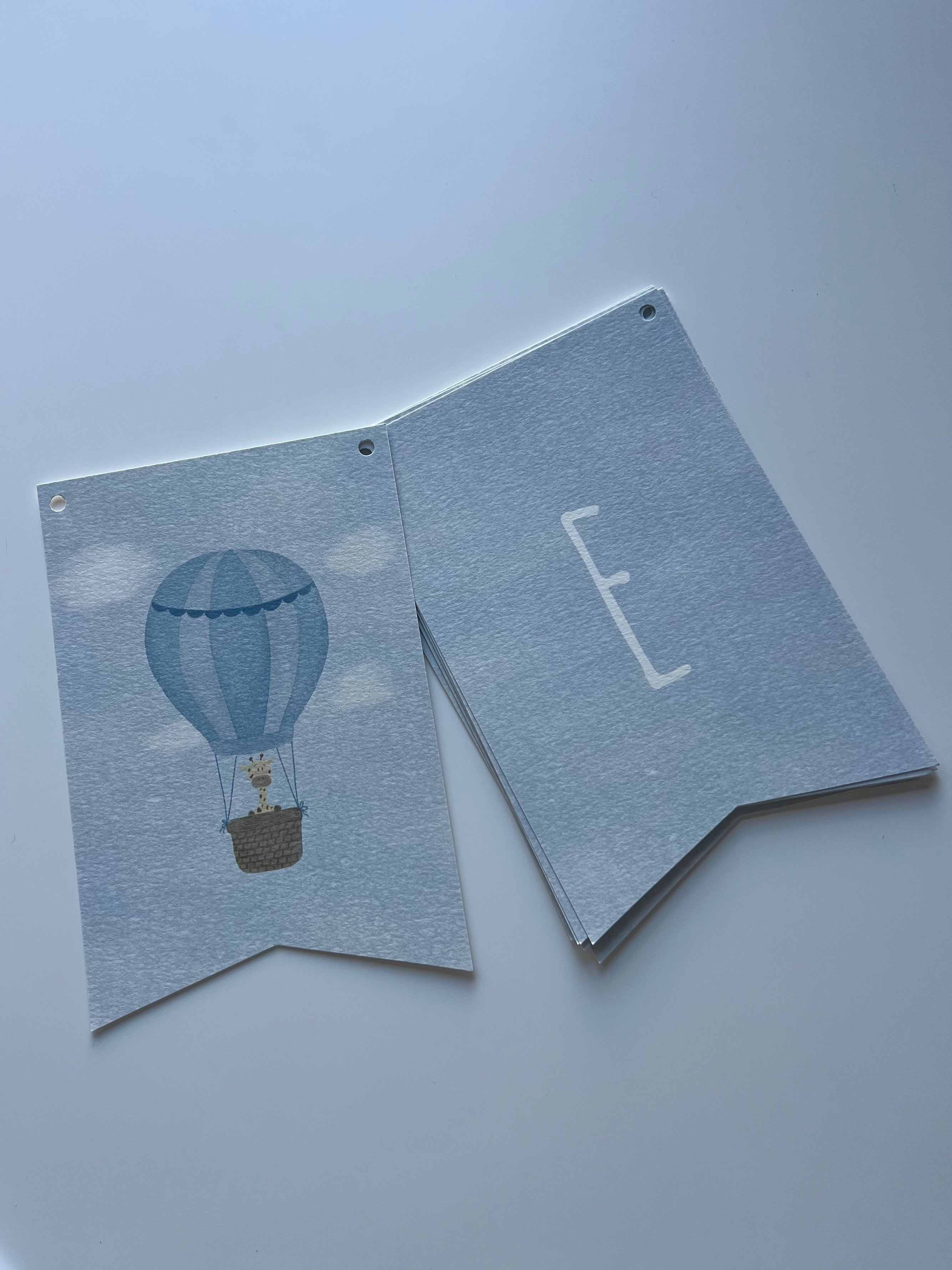 Kit Globo aerostático - IMPRESO Y CORTADO