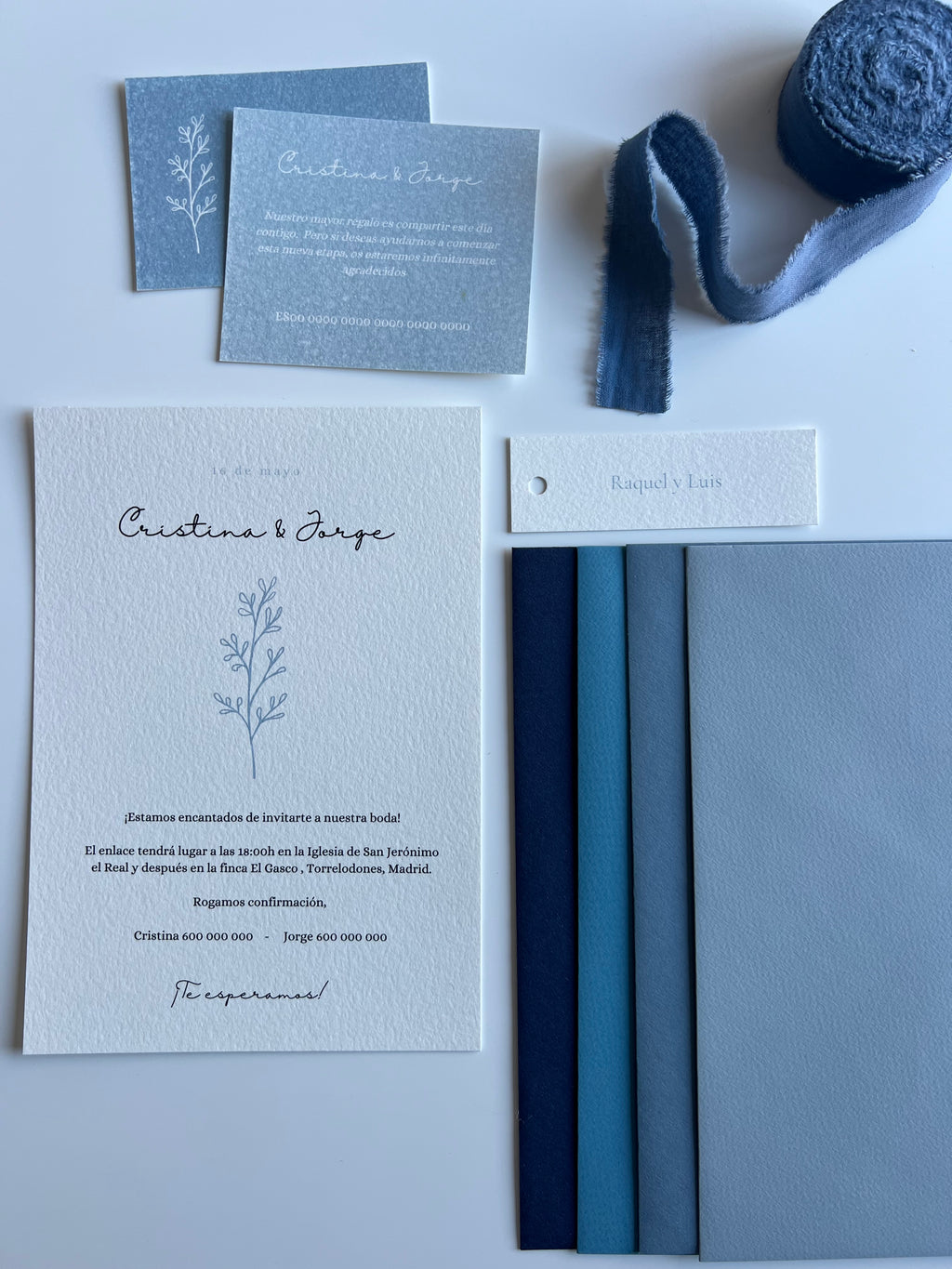 Invitación y sobre MAR Pack 25 (2'75€ u.)