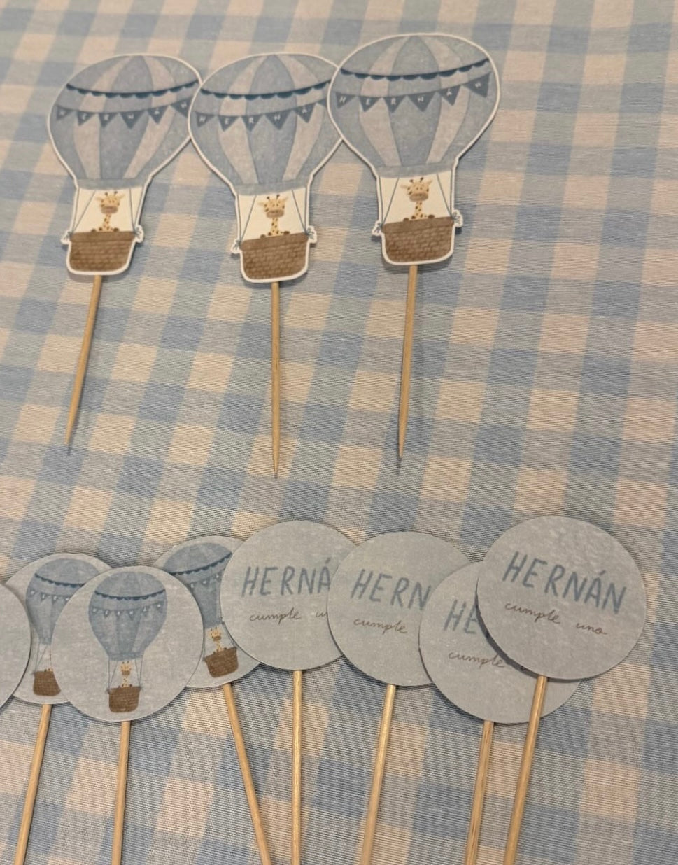 Kit Globo aerostático - IMPRESO Y CORTADO