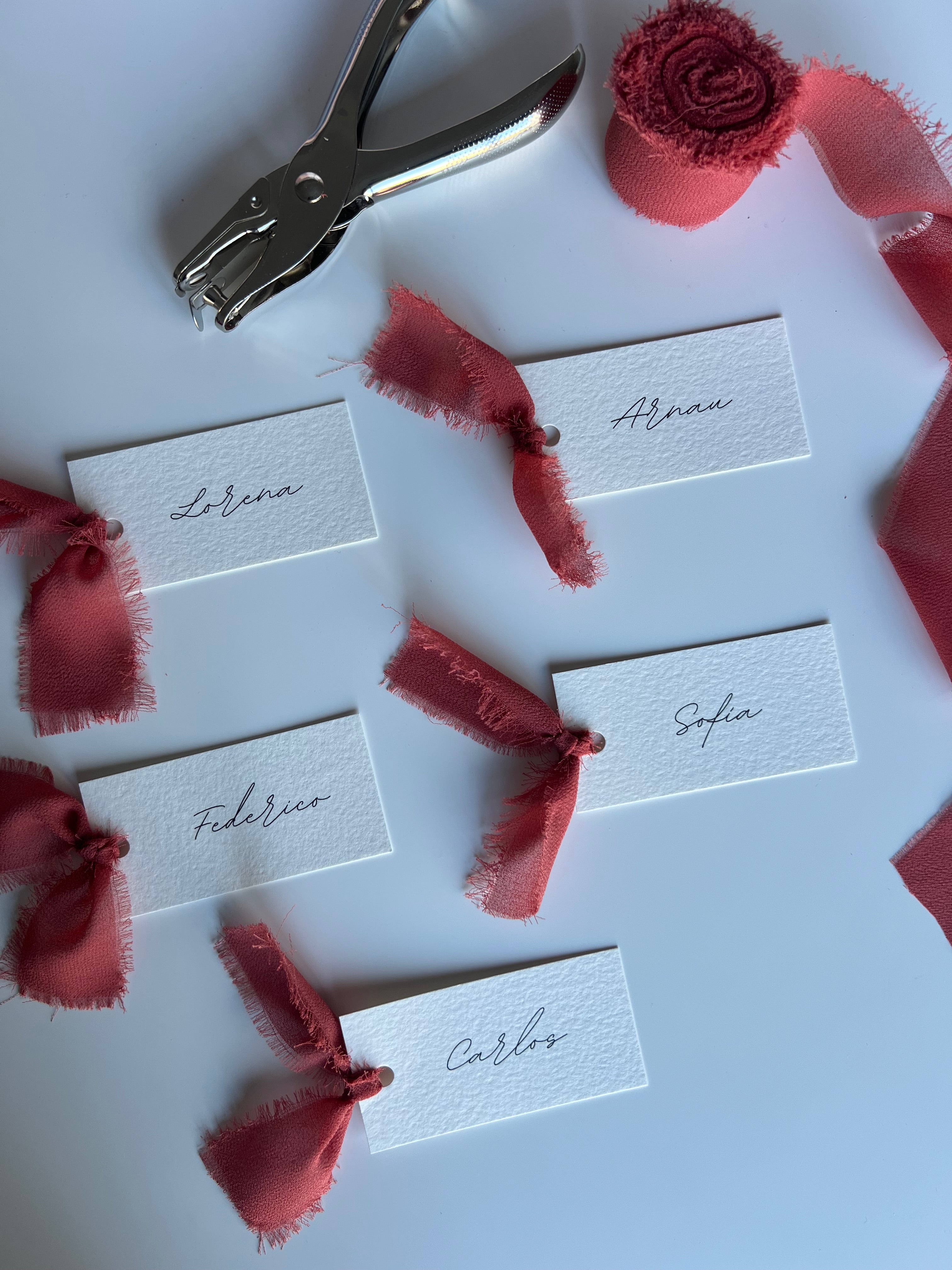 Marcasitios con lazo de gasa Pack de 20 (0'80€ u.)